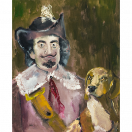 Bild von Comte d’Artagnan Musketier mit dem Hund
